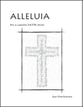 Alleluia SATB choral sheet music cover